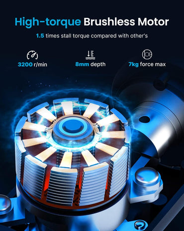 RENPHO Handheld Portable Electric Body Massager,Deep Tissue Percussion Muscle Massage Gun for Athletes with 5 Speeds, Ultra Small & Quiet Massagers for Home Office Gym Blue