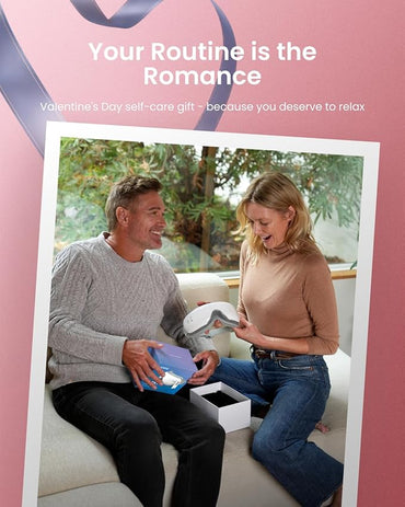 RENPHO Eye Massager with Heat & Bluetooth Music, Rechargeable Eye Care Machine with 5 Modes With Remote