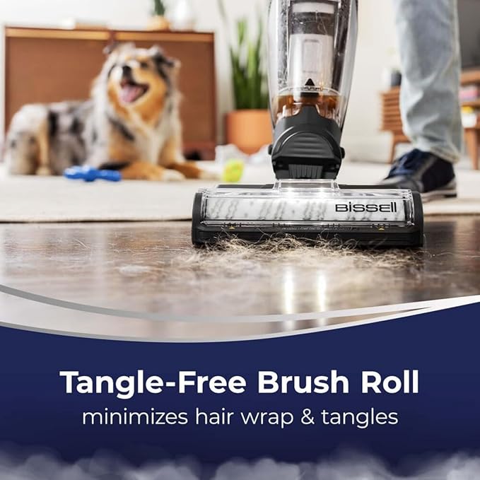 Bissell CROSSWAVE HYRDOSTEAM Multi-Surface Cleaner for Floors & Carpet + Sanitize eliminates 99.9% of bacteria Black 3527E