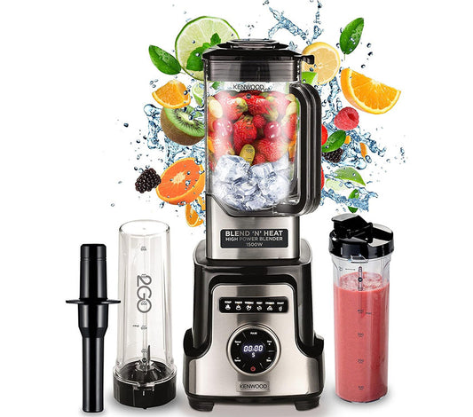 Kenwood Premium Power Blender BLM92.920SS, 3 L, 1500 W, 10 Speed, Black