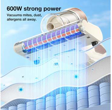 Jimmy BX6 Lite Bed Vacuum Cleaner – 600 W UV‑C Anti‑Mite Mattresses & Upholstery Cleaner