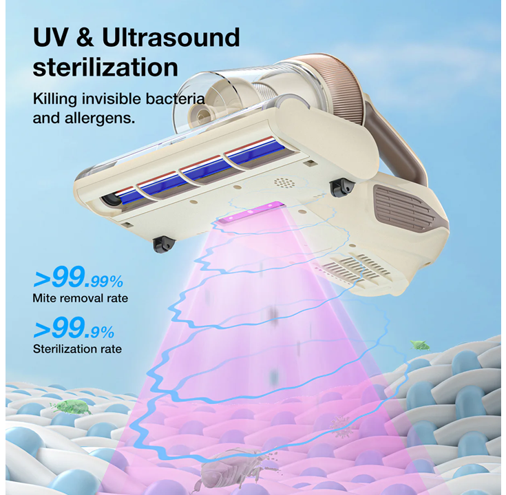 Jimmy BX6 Lite Bed Vacuum Cleaner – 600 W UV‑C Anti‑Mite Mattresses & Upholstery Cleaner