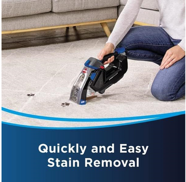 Bissell Machines-Stain Eraser Carpet & Upholstery Cleaner 3318K Blue