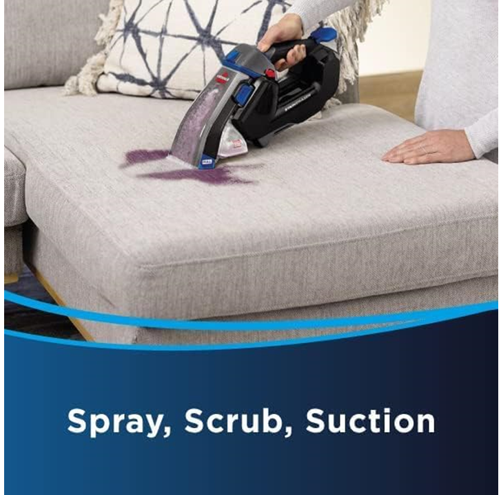 Bissell Machines-Stain Eraser Carpet & Upholstery Cleaner 3318K Blue
