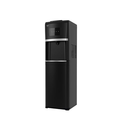 HITACHI Water Dispenser, Bottom Loading, Hot Cold and Ambient Temperature, Black- HWDB30000