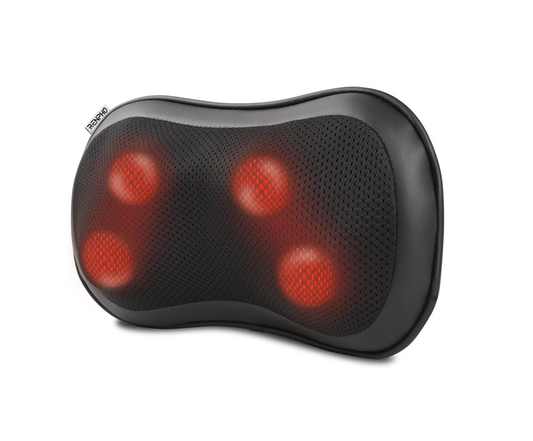 RENPHO Back Massager/ Pillow With Heat RF-NM067-BK, Black