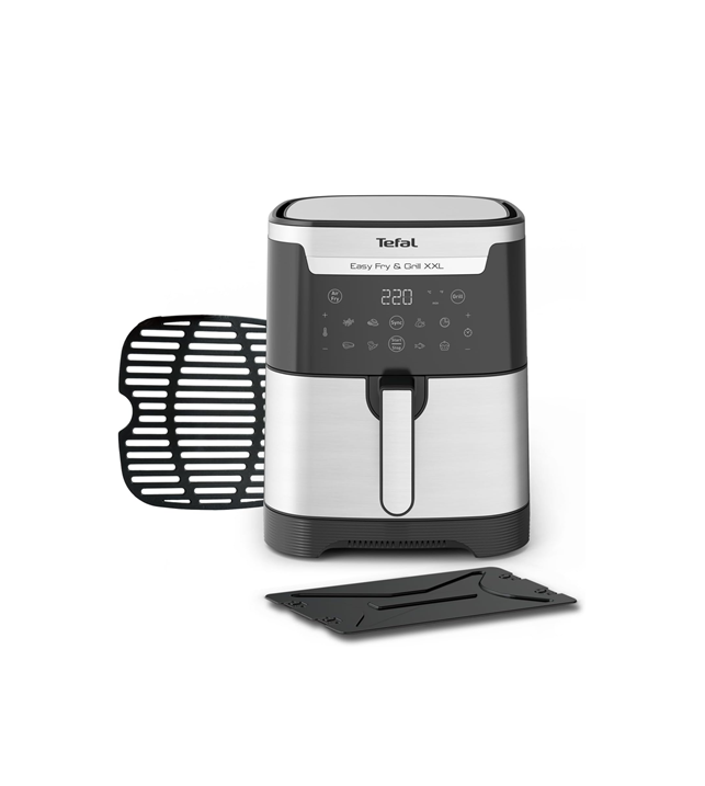 TEFAL Air Fryer Easy Fry & Grill Digital 2-in-1 XXL 6.5 Capacity 1830 W, Dual Cooking Air Fry EY801D27