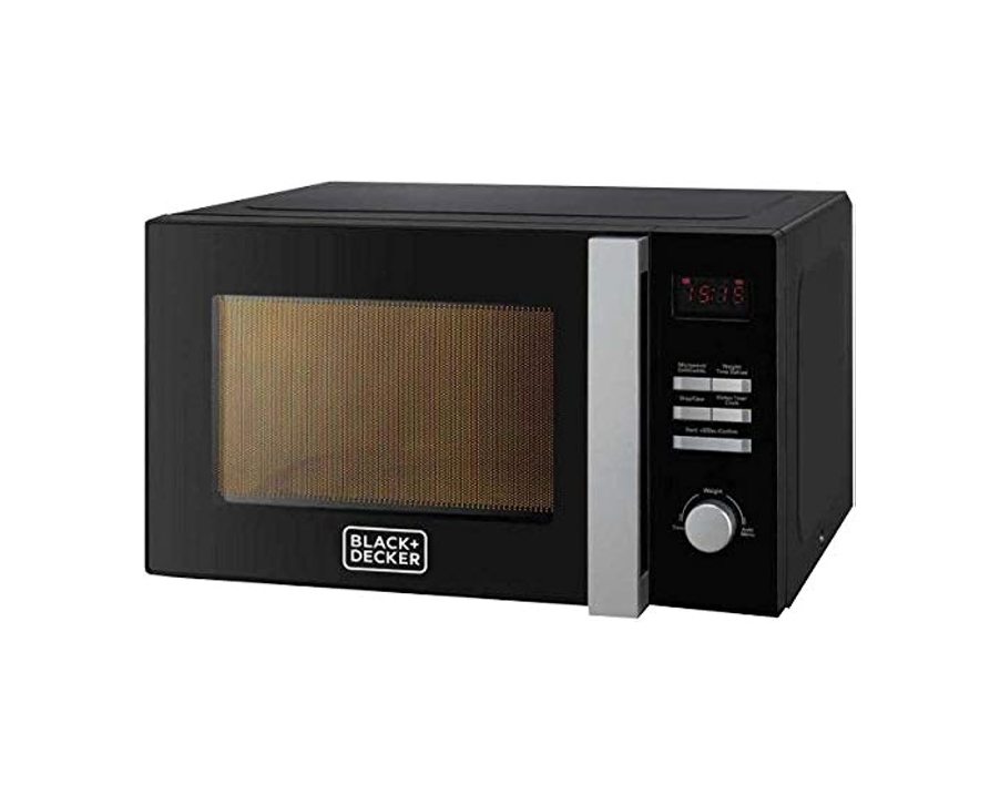 BLACK+DECKER 28L Combination Microwave Oven with Grill Black MZ2800PG-B5