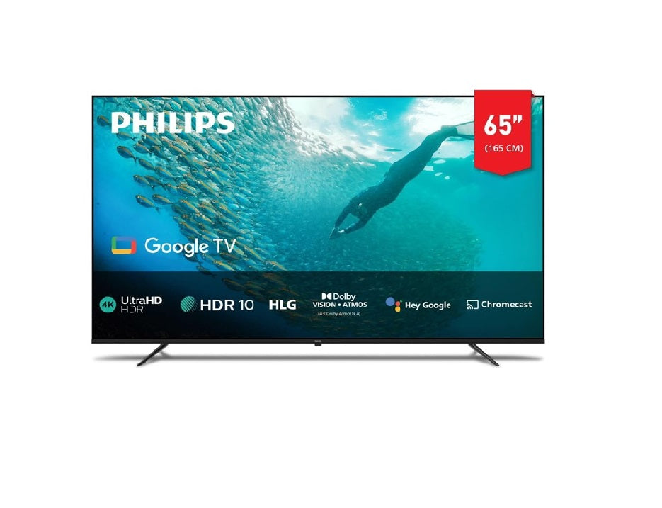 Philips 65inch 4K Smart Google TV 7100 series 65PUT7129/56, Dolby