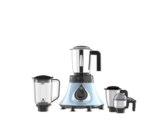 Preethi Storm Smart Mixer Grinder MG-249/00 with 4 Jars, Stainless Steel Blades, and Triple Safety Mechanism