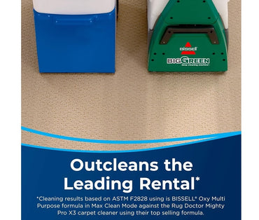 BISSELL® Big Green® Professional Carpet Cleaner with XL Dirt Lifter Power Brush, Includes BISSELL PRO MAX Formula 48F3E