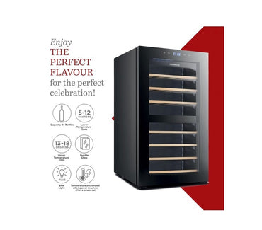 Kenwood 43 Bottles Beverage Cooler BCW43.000BK Black