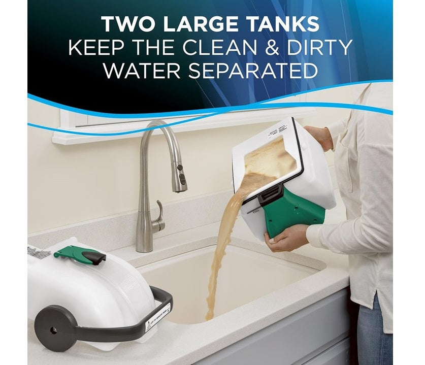 BISSELL® Big Green® Professional Carpet Cleaner with XL Dirt Lifter Power Brush, Includes BISSELL PRO MAX Formula 48F3E