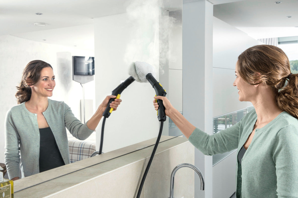 Karcher SC3 Easyfix Steam Cleaner, Child Safety Lock, Easy accessories Storage, Short Heat Up Time, 1900 Max Power, 220-240V, 50-60Hz