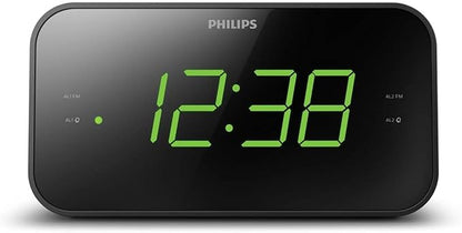 Philips TAR3205 Digital FM Clock Radio Black