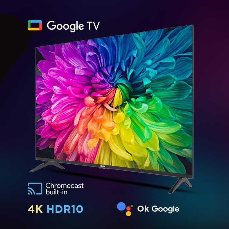Elista 43 inch UHD Smart 4K Google LED Tv  GTV-43UHDELD