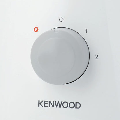 KENWOOD Food Processor 800W Multi-Functional with Reversible Stainless Steel Disk, Blender, Whisk, Dough Maker, Citrus Juicer FDP303WH White