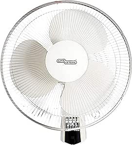 Super General 16" Wall Fan With Remote SG-WF16MR White