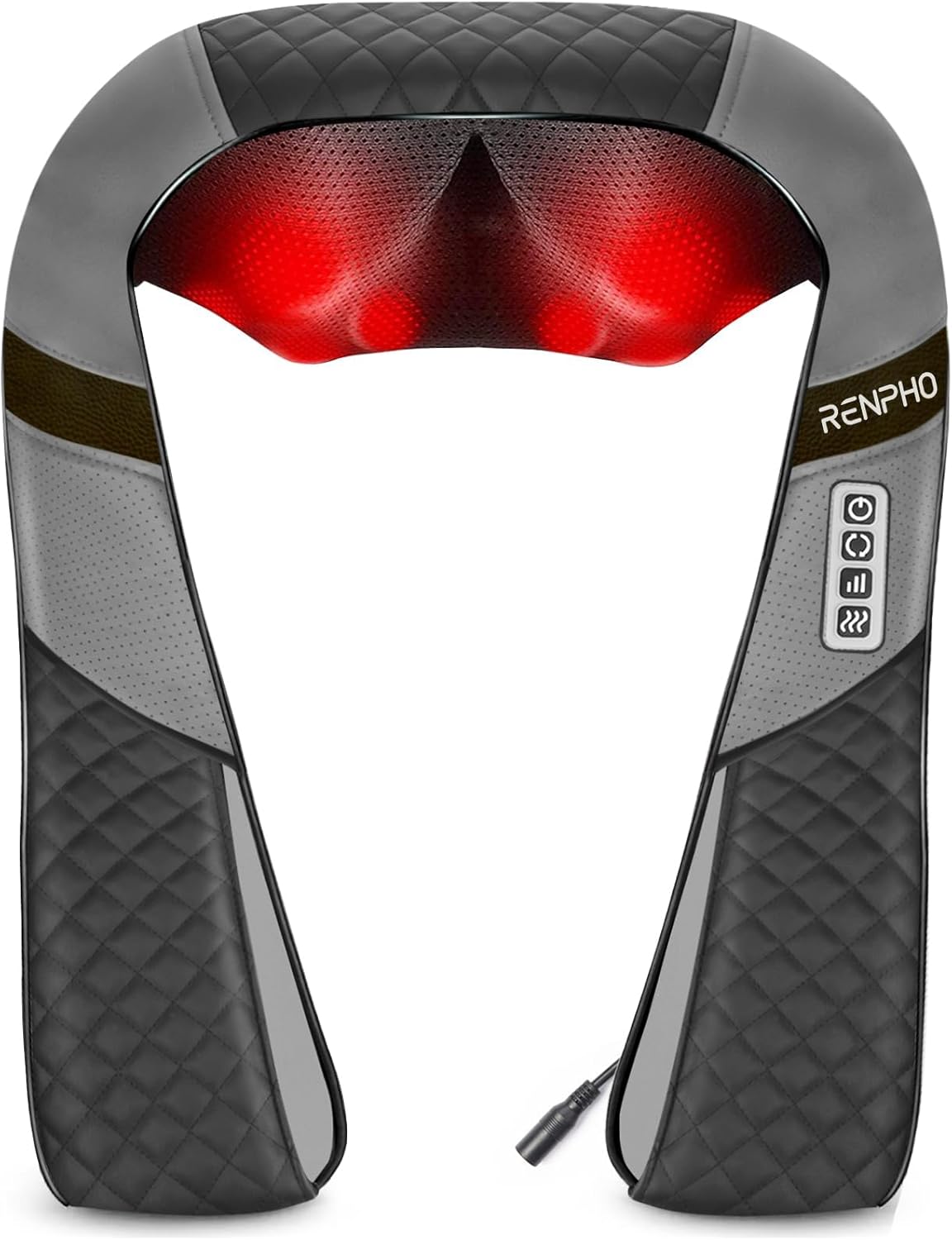 RENPHO Back Neck Massager with Heat, Shiatsu Shoulder Massager
