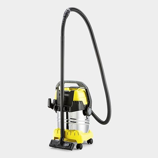 Karcher WD 5 S V-25/5/22 Wet & Dry Vacuum Cleaner, 25-Liter Container, Multi-Purpose Home Cleaning, Powerful Suction, Versatile Accessories, Yellow