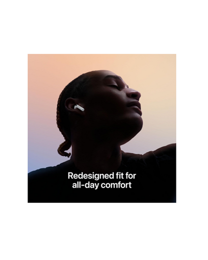Apple AirPods 4 Wireless Earbuds, H2 Chip, Personalised Spatial Audio, IP54, USB-C Charging Case