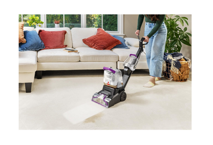 BISSELL TurboClean PowerBrush 4058K Carpet & Upholstery Washer, 600W, 2.4L Tank, 4-Row DeepReach Brush