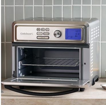 Cuisinart Digital Air Fryer Toaster Oven, Premium 1800-Watt Oven with Digital Display, TOA-65