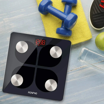 RENPHO Bluetooth Body Fat Smart Scale Elis USB Rechargeable Digital with Smartphone App