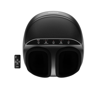 RENPHO Foot Massager Machine with Heat, Shiatsu Massager Deep Kneading Therapy Black