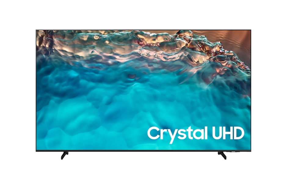 Samsung 55 inch Hospitality LED Tv, Crystal UHD Smart, 4K UHD Resolution, Quantum Processor, Black | HG55BU800AUXUE