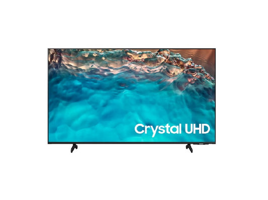 Samsung 55 inch Hospitality LED Tv, Crystal UHD Smart, 4K UHD Resolution, Quantum Processor, Black | HG55BU800AUXUE