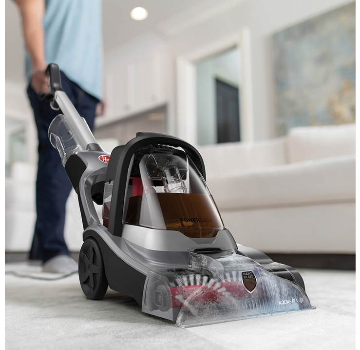 Hoover PowerDash Compact Carpet Cleaner, Lightweight Carpet & Upholstery Deep Cleaning with Powerful Suction-CDCW-PDME