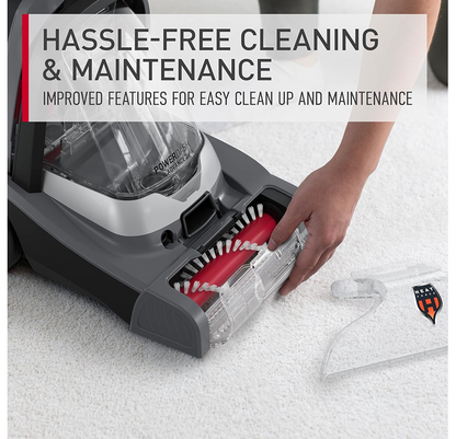 Hoover PowerDash Compact Carpet Cleaner, Lightweight Carpet & Upholstery Deep Cleaning with Powerful Suction-CDCW-PDME