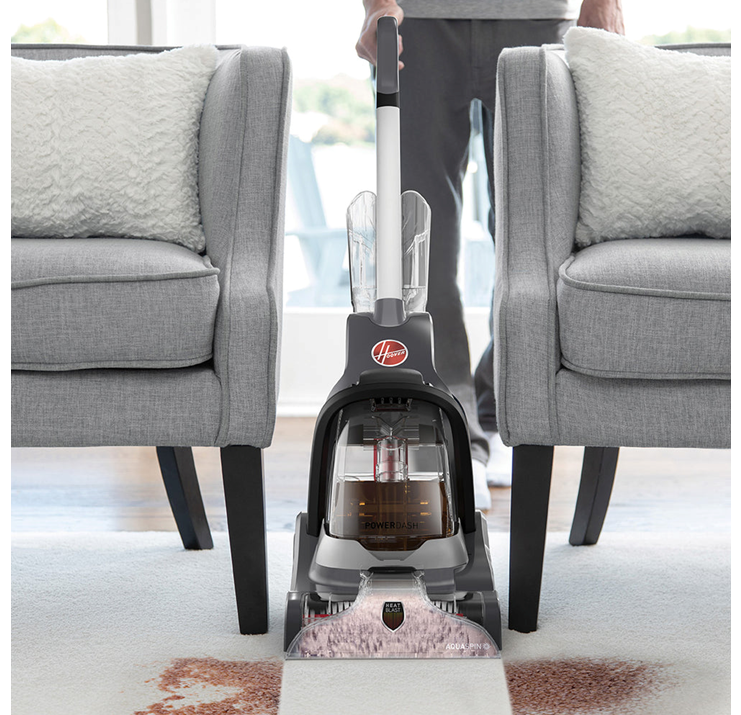 Hoover PowerDash Compact Carpet Cleaner, Lightweight Carpet & Upholstery Deep Cleaning with Powerful Suction-CDCW-PDME