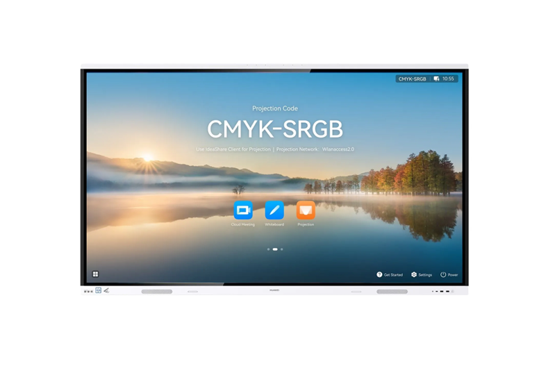 HUAWEI IdeaHub Board 3 Pro 75" Interactive Display, 4K UHD, HarmonyOS + Windows, 16ms Writing Latency — IHB2-75PB