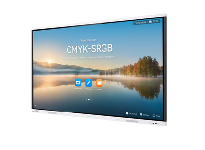 HUAWEI IdeaHub Board 3 Pro 75" Interactive Display, 4K UHD, HarmonyOS + Windows, 16ms Writing Latency — IHB2-75PB