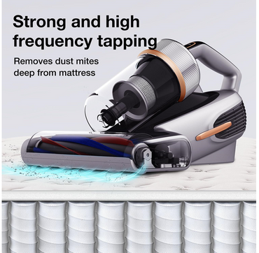 Jimmy BX7 Pro Mattress Vacuum Cleaner – 700W Powerful Handheld Anti-Mite Cleaner with UV-C, Ultrasonic, Heat Sterilization, Smart Dust Sensor – For Bed, Sofa & Upholstery (Grey)
