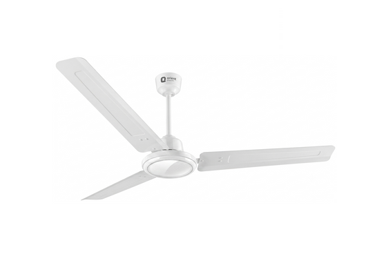 Orient Electric New Hurricane Ceiling Fan, 56 Inch (1400mm), 3 Blade, White