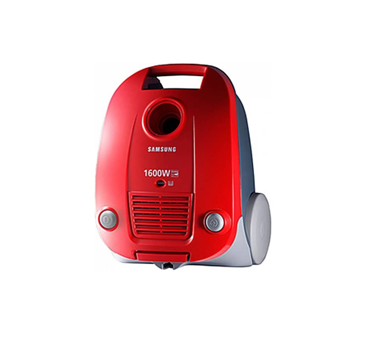 Samsung SC4130 Bagged Vacuum Cleaner 1600W, 3L Dust Bag, Red — UAE Stock