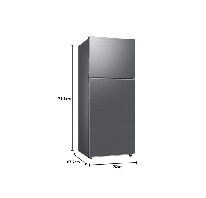 Samsung RT50CG6404S9A Top Mount Freezer Refrigerator, 388L Net, Optimal Fresh+, SpaceMax™, Silver
