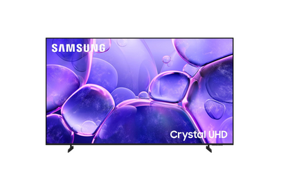 Samsung 65 Inch Crystal UHD 4K Smart TV U8000F 2025 — UA65U8000FUXZN, UAE Stock