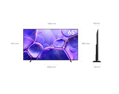 Samsung 65 Inch Crystal UHD 4K Smart TV U8000F 2025 — UA65U8000FUXZN, UAE Stock