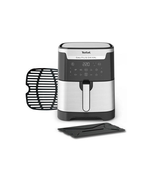 TEFAL Air Fryer Easy Fry & Grill Digital 2-in-1 XXL 6.5 Capacity 1830 W, Dual Cooking Air Fry  EY801D27