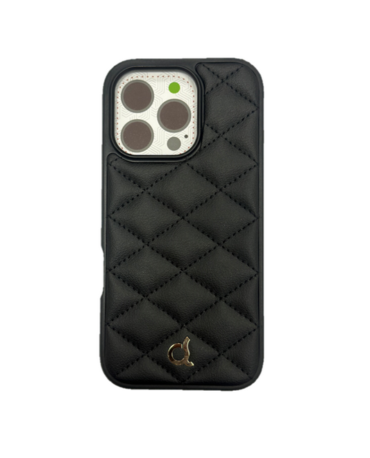 Mobile Back Case For Iphone 16 Pro, Premium Quality Black