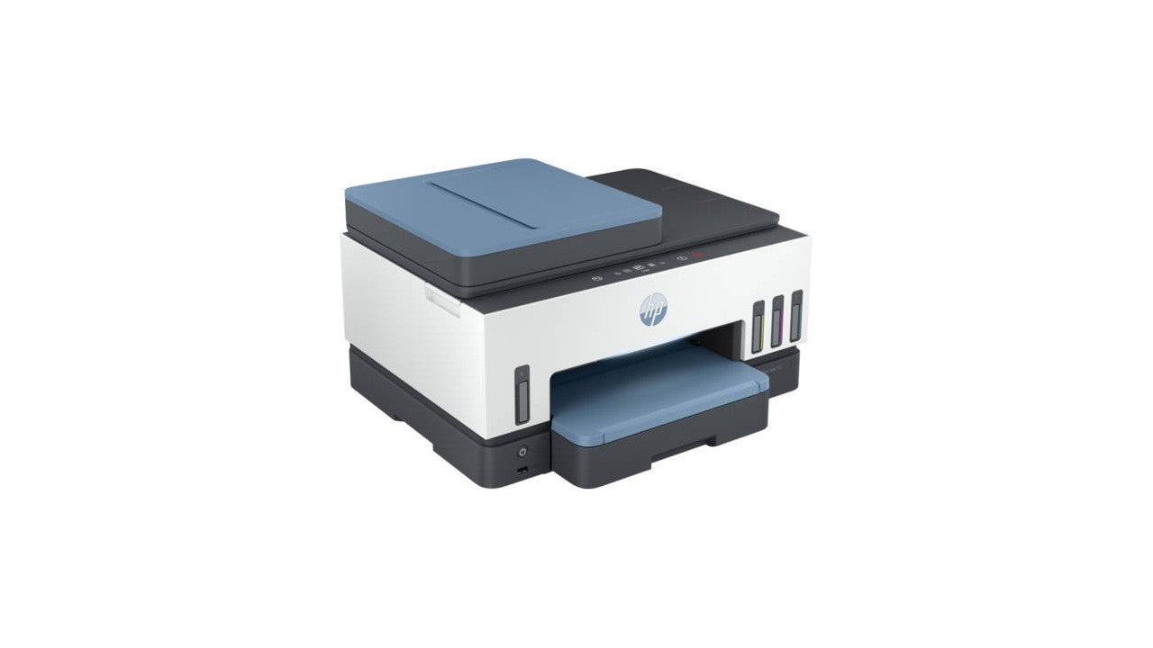 HP Smart Tank 795 All-in-One Wireless Ink Tank Printer, 15ppm, Auto Duplex, White/Blue