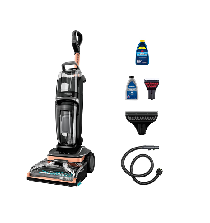 Bissell New Carpet Washer Revolution Hydro steam Deep Cleaner, 3672E