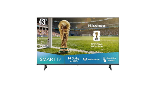 Hisense 43A4Q 43-Inch Full HD Smart LED TV with VIDAA OS, HDR10 & DTS Virtual:X | Black