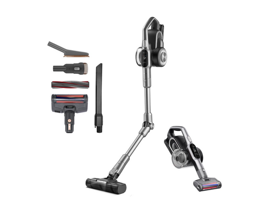 JIMMY Handheld Cordless Vacuum Cleaner, 4 Cleaning Mode, 2500mAh Battery, 80mins Working Time, H10 Flex