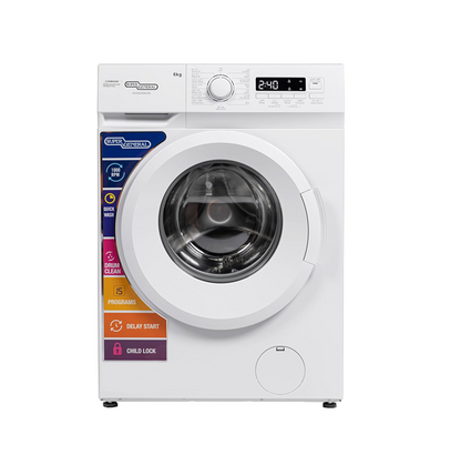 Super General 6Kg Front Load Washing Machine 2024 Edition SGW6250NLED