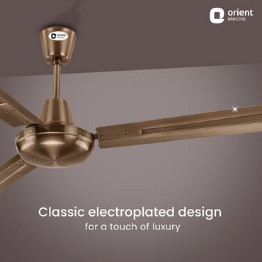 Quasar High Speed Ceiling Fan with Electroplated Finish 1400MM (56")